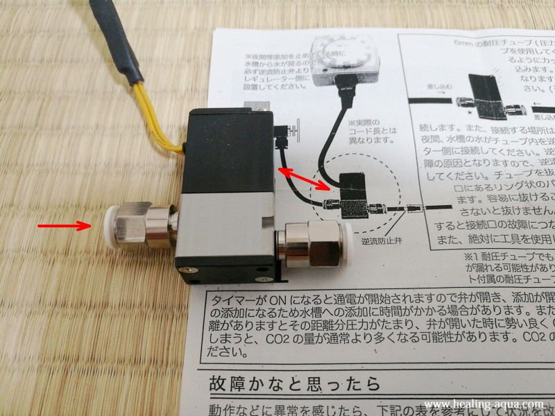 熱くなりすぎない超小型電磁弁を使って新CO2機器設置